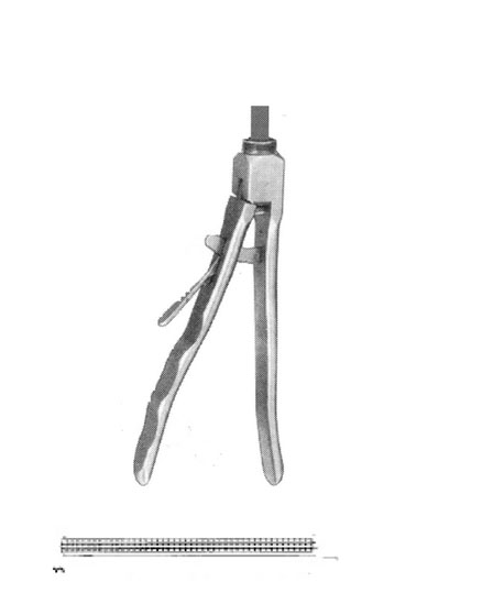 DE BAKEY ATROMAT BAĞIRSAK KLEMP ÇAP  10 MM